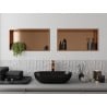 Mexen X-Wall-R raft încastrat cu flanșă 60 x 30 cm, cupru periat - 19C0603010
