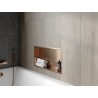 Mexen X-Wall-R niches polc peremmel 60 x 30 cm, kefevelt réz - 19C0603010
