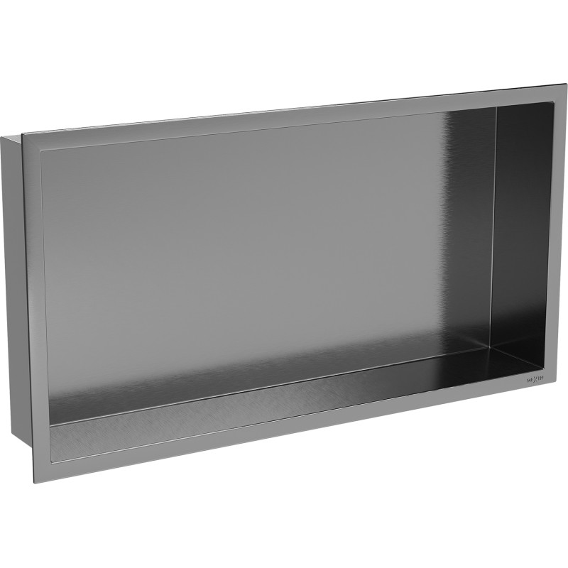 Mexen X-Wall-R raft cu flanșă 60 x 30 cm, gri periat gun - 19E0603010