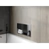 Mexen X-Wall-R raft încastrat cu flanșă și raft 60 x 30 cm, gun grey periat - 19E0603010S