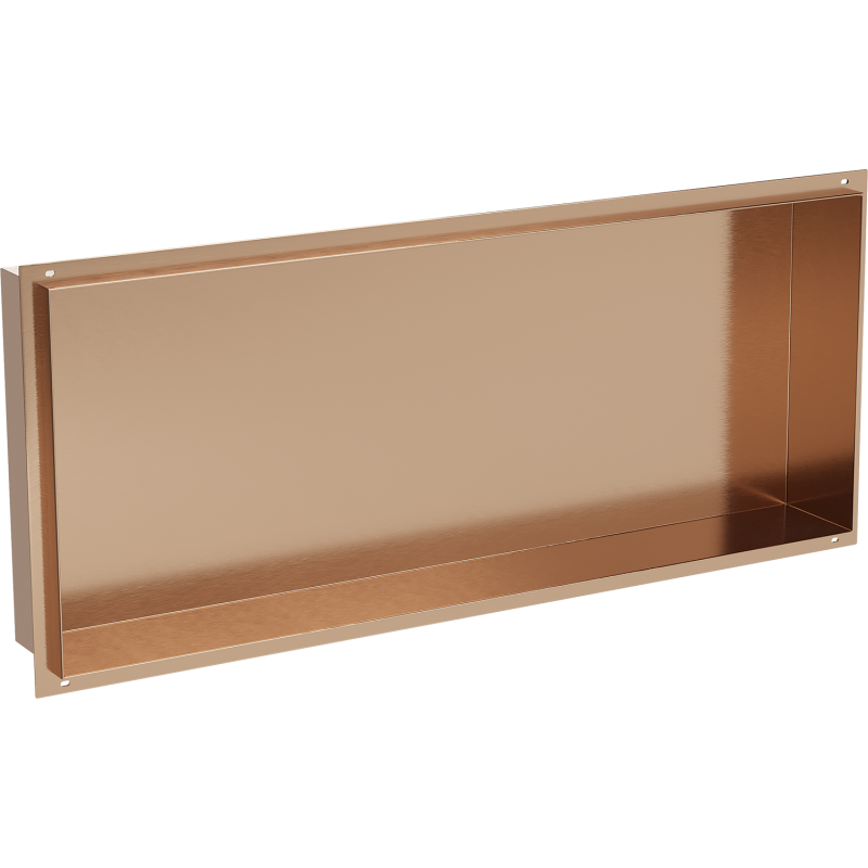 Mexen X-Wall-NR raft de nișă fără flanșă 75 x 30 cm, cupru periat - 19C1753010