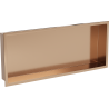 Mexen X-Wall-R raft de nișă cu flanșă 75 x 30 cm, cupru periat - 19C0753010