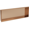 Mexen X-Wall-NR raft în nișă fără colier 90 x 30 cm, cupru periat - 19C1903010