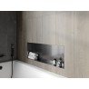 Mexen X-Wall-NR raft încastrat fără flanșă 90 x 30 cm, Gri-închis mat - 19E1903010