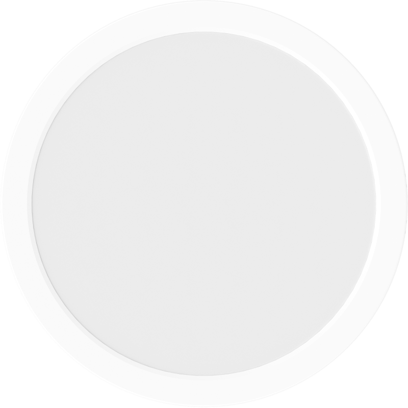 Mexen LDSR LED mennyezeti lámpa, felületi szerelés, átmérő 30 cm, 24W, Semleges - 4000K, 2640 lm, fehér