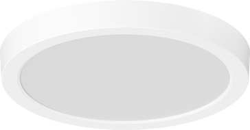 Mexen LDSR plafon LED mennyezeti lámpa, felületre szerelhető, 30 cm átmérő, 24W, Hideg - 6500K, 2640 lm, fehér