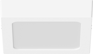 Mexen LDSS mennyezeti LED-es felületre szerelhető lámpa 17 x 17 cm, 12W, Semleges - 4000K, 1320 lm, fehér - L213-017-1240-20