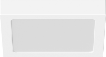 Mexen LDSS LED mennyezeti plafon felületszerelt 22 x 22 cm, 18W, Hideg - 6500K, 1980 lm, fehér - L213-022-1865-20