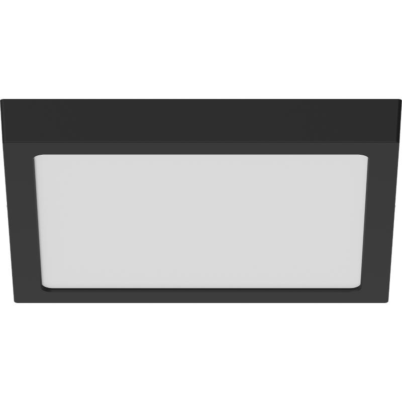 Mexen LDSS felületre szerelhető LED mennyezeti lámpa, 30 x 30 cm, 24W, Semleges - 4000K, 1920 lm, fekete - L213-030-2440-70