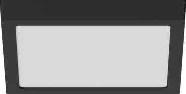 Mexen LDSS plafon LED de tavan aplicat 30 x 30 cm, 24W, Neutru - 4000K, 1920 lm, negru - L213-030-2440-70