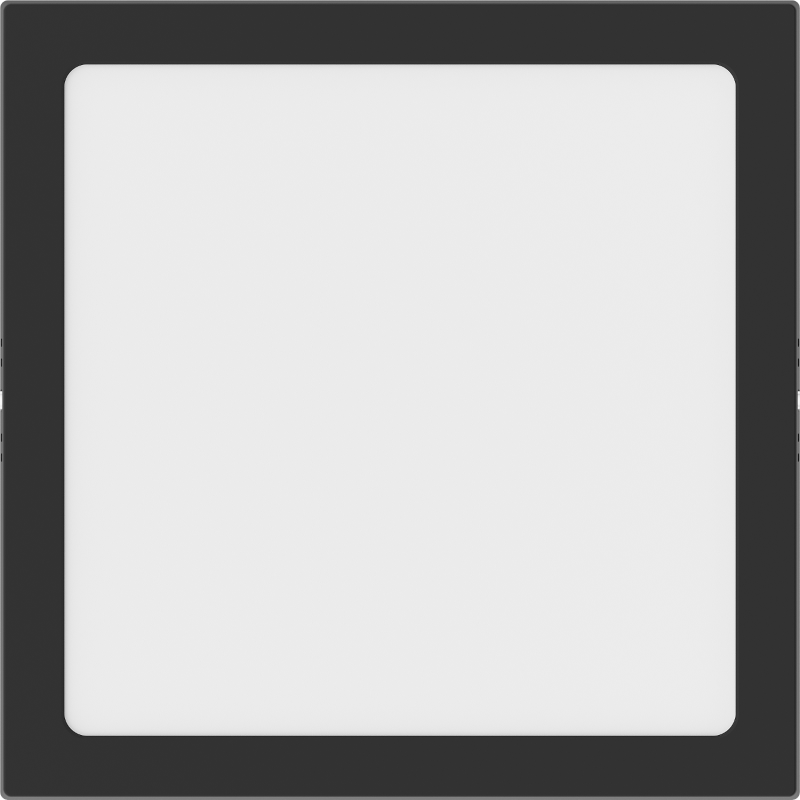 Mexen LDSS plafon LED de tavan aplicat 30 x 30 cm, 24W, Neutru - 4000K, 1920 lm, negru - L213-030-2440-70