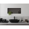 Mexen X-Wall-NR raft fărăr margine 75 x 30 cm, gri armat periat - 19E1753010