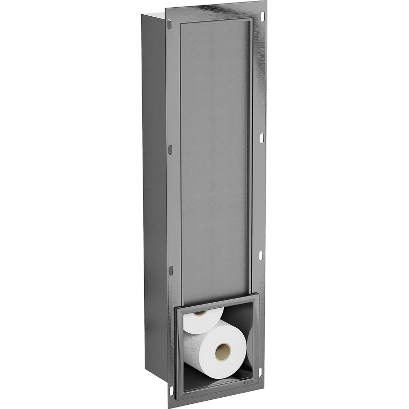 Mexen X-Wall-B dispenser pentru hârtie igienică, gun grey periat - 19E5