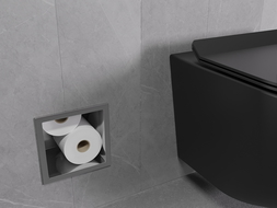 Mexen X-Wall-B dispenser pentru hârtie igienică, gun grey periat - 19E5
