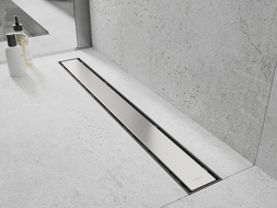 Mexen Flat Abs Flat ABS scurgere liniară 2 în 1 70 cm, inox - 1069070