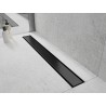 Mexen Flat Abs Flat ABS scurgere liniară 2în1 60 cm, negru - 1769060