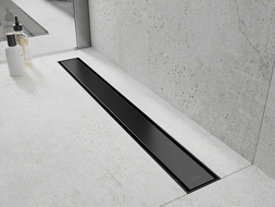 Mexen Flat ABS vonalmenti lefolyó 2 az 1-ben 70 cm, fekete - 1769070