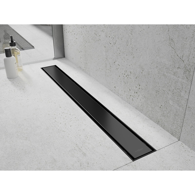 Mexen Flat Abs Flat ABS vonalelvezetés 2 az 1-ben 80 cm, fekete - 1769080