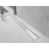 Mexen Flat 360° MGW forgatható vonalelvezetés 50 cm, fehér üveg - 1027050-40