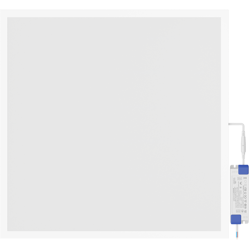 Mexen Brill+ panou plafon LED montat îngropat 60 x 60 cm, 48W, Neutru - 4000K, 5280 lm, alb - L201-060-060-4840-20