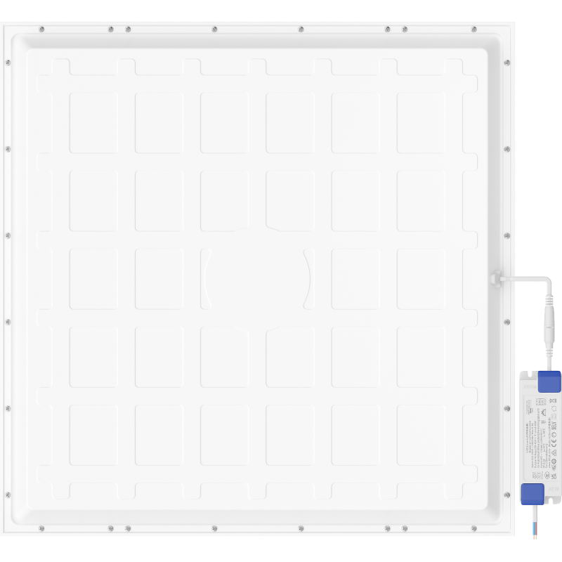 Mexen Brill+ panou LED pentru tavan ascuns 60 x 60 cm, 48W, Rece - 6500K, 5280 lm, alb - L201-060-060-4865-20