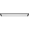 Mexen Brill-S Beépíthető LED mennyezeti panel 60 x 60 cm, 36W, Semleges - 4000K, 3960 lm, fekete - L202-060-060-3640-70