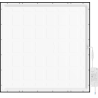 Mexen Brill-S Beépíthető LED mennyezeti panel 60 x 60 cm, 36W, Semleges - 4000K, 3960 lm, fekete - L202-060-060-3640-70