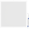Mexen Brill-S LED felületre szerelhető mennyezeti panel 60 x 60 cm, 40W, Semleges - 4000K, 4000 lm, fehér