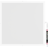 Mexen Brill-S panou LED de plafon montat pe suprafață 60 x 60 cm, 48W, Neutru - 4000K, 5280 lm, alb - L206-060-060-4840-20