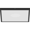 Mexen Brill-S felületre szerelhető LED mennyezeti panel 60 x 60 cm, 48W, Semleges - 4000K, 4800 lm, fekete