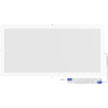 Mexen Brill-S panou de tavan LED montat pe suprafață 60 x 30 cm, 24W, Neutru - 4000K, 2880 lm, alb - L207-060-030-2440-20