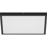 Mexen Brill-S Felületszerelt LED mennyezeti panel 60 x 60 cm, 36W, Semleges - 4000K, 5184 lm, fekete - L207-060-060-3640-70