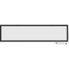 Mexen Brill-S panou LED montat pe tavan 120 x 30 cm, 36W, Neutru - 4000K, 3960 lm, negru - L207-120-030-3640-70