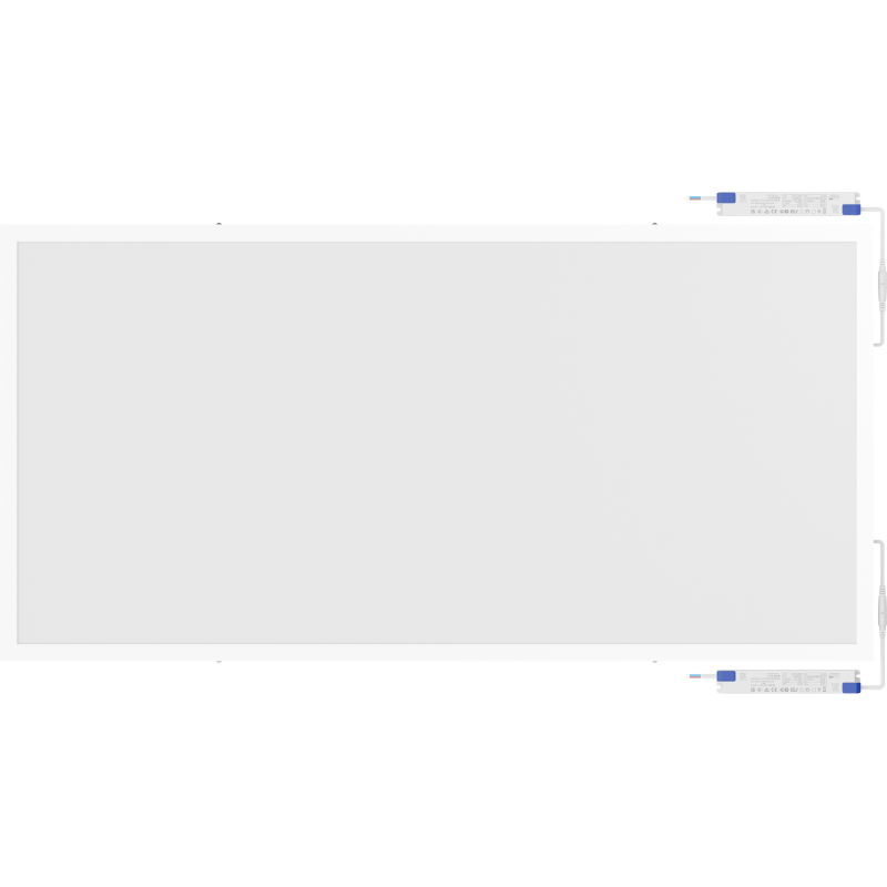 Mexen Brill-S panel de tavan LED aplicat 120 x 60 cm, 60W, Neutră - 4000K, 8640 lm, alb - L207-120-060-6040-20