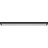 Mexen Brill-S felületre szerelhető LED mennyezeti panel 120 x 60 cm, 60W, Semleges - 4000K, 6600 lm, fekete