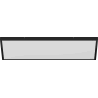Mexen Brill-S felületre szerelhető LED mennyezeti panel 120 x 60 cm, 60W, Semleges - 4000K, 6600 lm, fekete