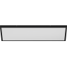 Mexen Brill-S panou plafon LED montat superficial 120 x 60 cm, 60W, Neutru - 4000K, 8640 lm, negru - L207-120-060-6040-70