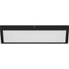 Mexen Brill-S panou LED tavan montat la suprafață 60 x 30 cm, 24W, Neutru - 4000K, 3456 lm, negru - L207-060-030-2440-70