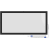 Mexen Brill-S felületre szerelhető LED mennyezeti panel 60 x 30 cm, 24W, Semleges - 4000K, 2640 lm, fekete