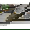 Chiuvetă granitică Mexen Bruno cu 1 cuvă cu scurgător și robinet de bucătărie Rita, bej - 6513-69-670300-50