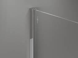 Mexen 8 mm-es zuhanyfalhoz való fali profil, króm - 800-00-01