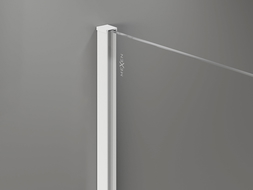 Mexen șină de perete pentru panoul de duș de 8 mm, albă - 800-00-20