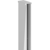 Mexen plintă de perete pentru peretele de duș 10 mm, crom - 800-00-01-X