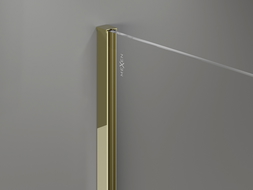 Mexen fali menti burkolat, zuhanyfalhoz 10 mm, arany - 800-00-50-X