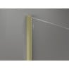 Mexen Uni-I2 profil de perete pentru paravan de duș de 10 mm, auriu periat - 800-00-55-X