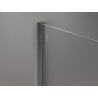 Mexen baghetă de perete pentru panou de duș 10 mm, gun gray periat - 800-00-66-X