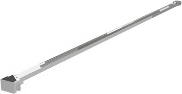 Mexen egyenes tartó zuhanyfalhoz, 10 mm, króm - 830-10-01