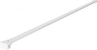 Mexen egyszerű tartó zuhanyfalhoz 10 mm, fehér - 830-10-20