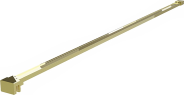 Mexen suport simplu pentru perete de duș 10 mm, auriu - 830-10-50