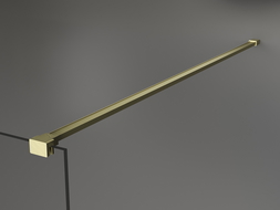 Mexen egyenes tartó 10 mm-es zuhanyfalhoz, arany szálcsiszolt - 830-10-55